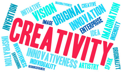 Creativity Word Cloud