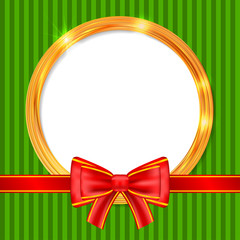 Abstract glow luxury vector frame