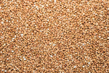 Buckwheat seeds background