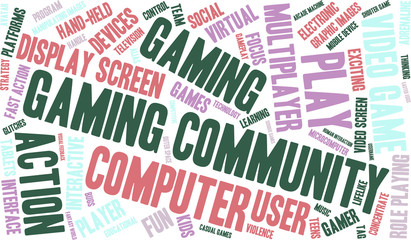 Gaming Community Word Cloud