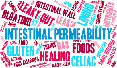 Intestinal Permeability Word Cloud