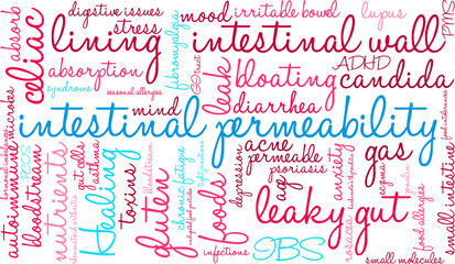 Intestinal Permeability Word Cloud