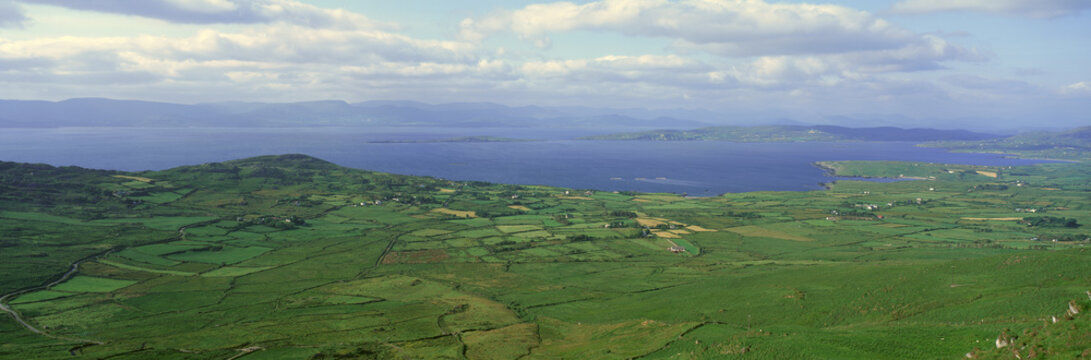 Panoramic View Of County Cork, Ireland