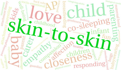 Skin-To-Skin Word Cloud