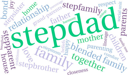 Stepdad Word Cloud
