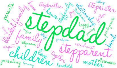 Stepdad Word Cloud