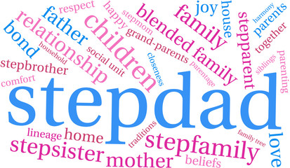 Stepdad Word Cloud