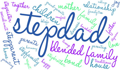 Stepdad Word Cloud