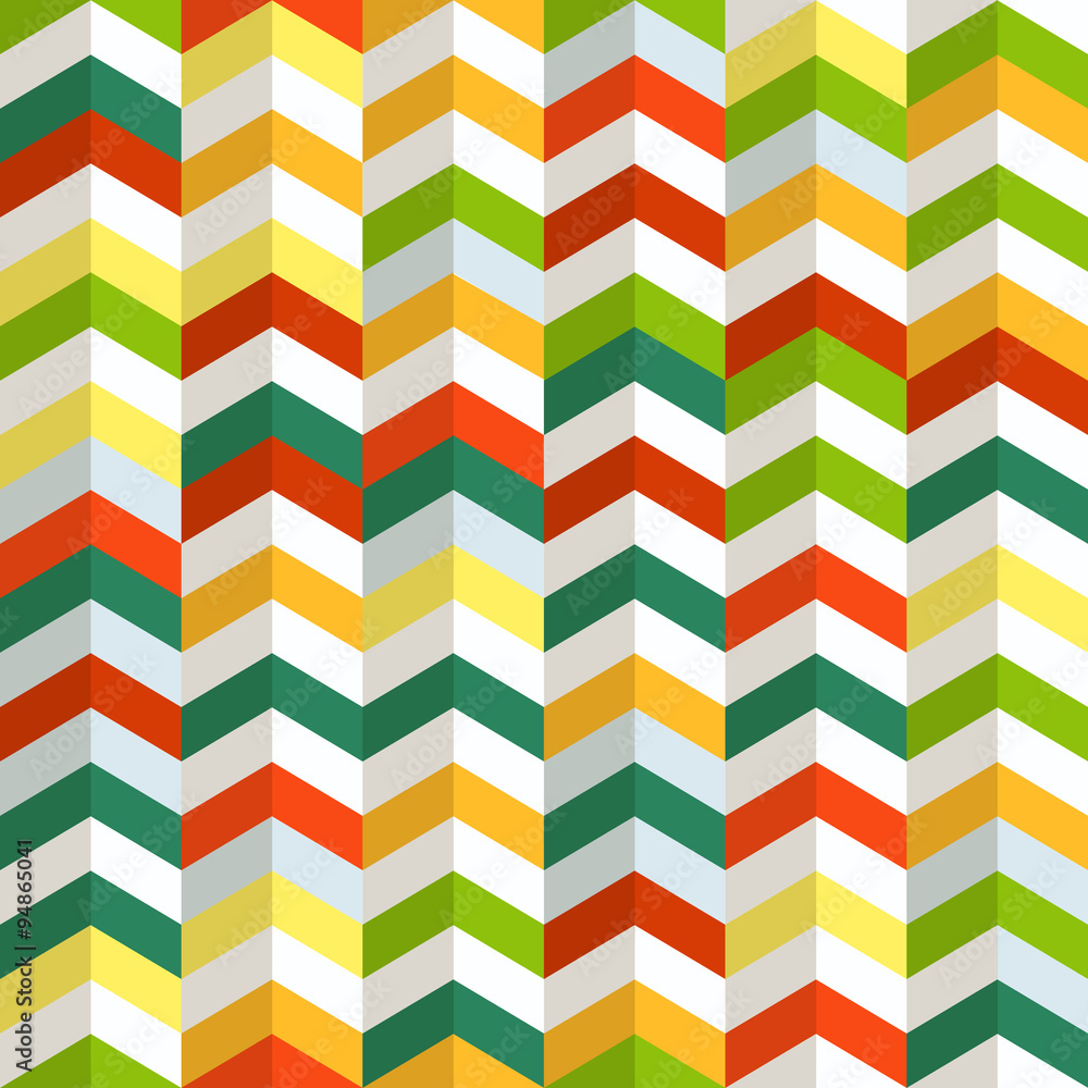 Aufkleber seamless pattern of different figures. abstract seamless colorfu
