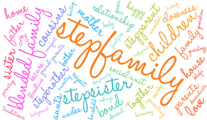 Stepfamily Word Cloud