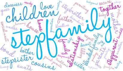 Stepfamily Word Cloud