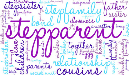 Stepparent Word Cloud