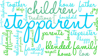 Stepparent Word Cloud