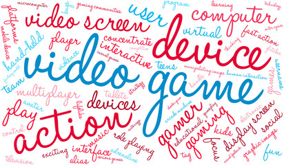 Video Game Word Cloud