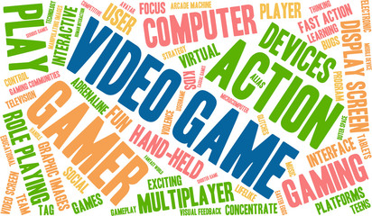 Video Game Word Cloud