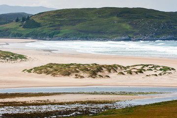 Beautiful Beach in Outer Hebrides, Isle of Harris; Scotland, UK