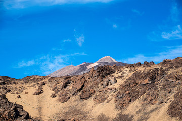 Der Teide auf Tenetriffa auf den Kanaren 