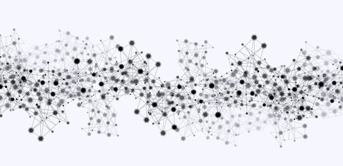 Abstract Communication Technology Background