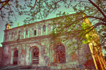 Synagogue in Zhovkva Lviv region