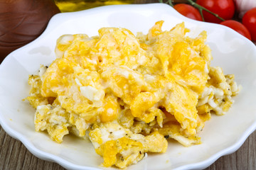 Scrambled eggs