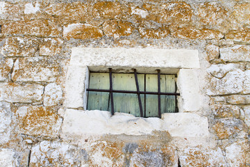 Window from Hvar island, Croatia