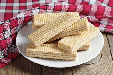 Wafers in plate