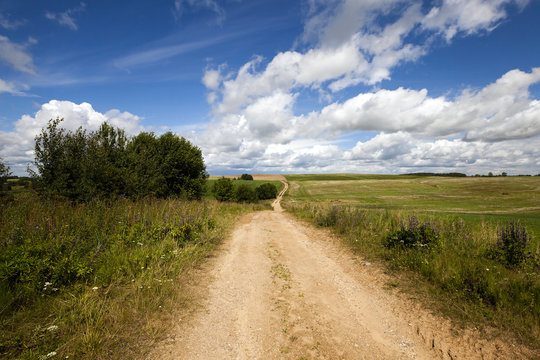 Rural Dirt road 