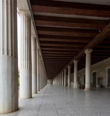 Badkamer foto achterwand the ancient agora in Athens, Greece  © maartenhoek
