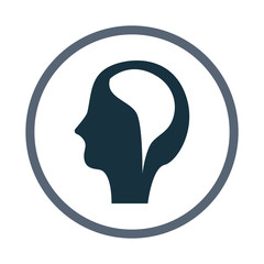 Human brain icon