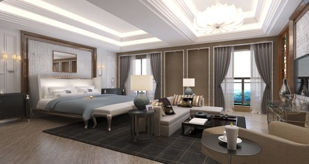 Hotel Room Interior