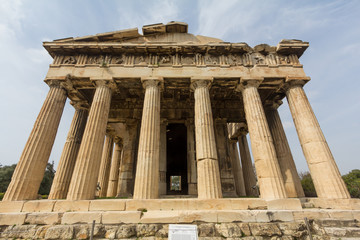 Obraz premium Temple of Hephaestus in Athens, Greece