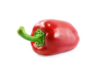 red peppers isolated on a white background