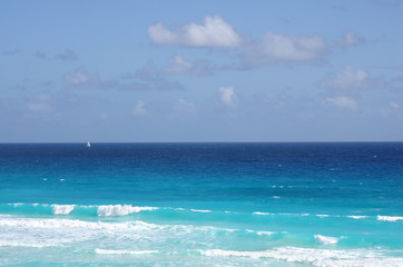 Fototapeta na wymiar Caribbean sea