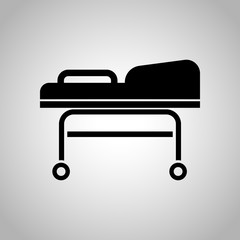 Transport cart icon