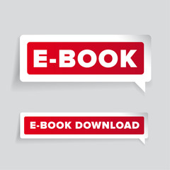 E-book label vector and E-book download