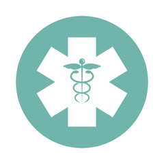 Medicine emblem icon