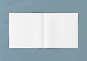 Flyer Broschüre weiss