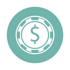 Сasino chip icon