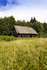 abandoned house  . Belarus.