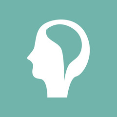 Human brain icon