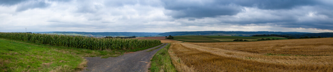 Fototapeta na wymiar Eifel-Panorama