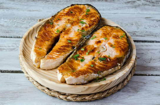 Salm&oacute;n a la parrilla