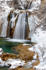 Obraz premium Wasserfall