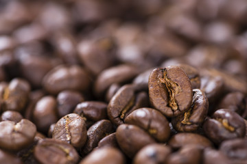 Roasted Coffee Beans Background