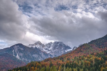 Mountains in Autumn