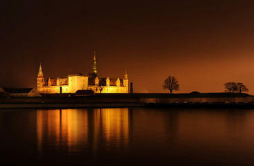 Fototapeta na wymiar Denmark Helsingor,Kronborg Castle