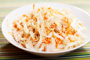 Chicken salad with quinoa