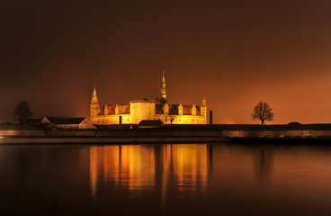 Fototapeta na wymiar Denmark Helsingor,Kronborg Castle