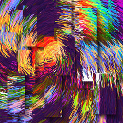 Dimensional Layered Abstract of Swirling Colors  This image is entirely my own creation, from my own images and is legal for me to sell and distribute © rolffimages