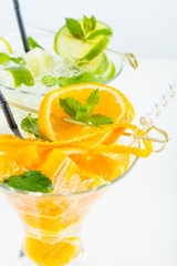 Mojito cocktail drink